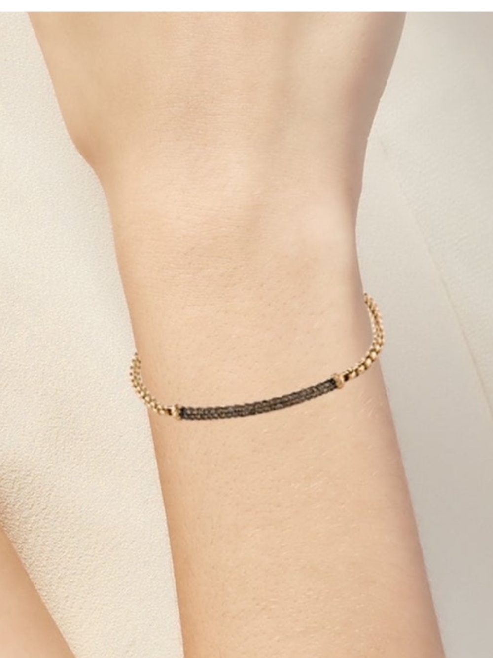 David Yurman Petite Pave’ Metro Bar Bracelet
